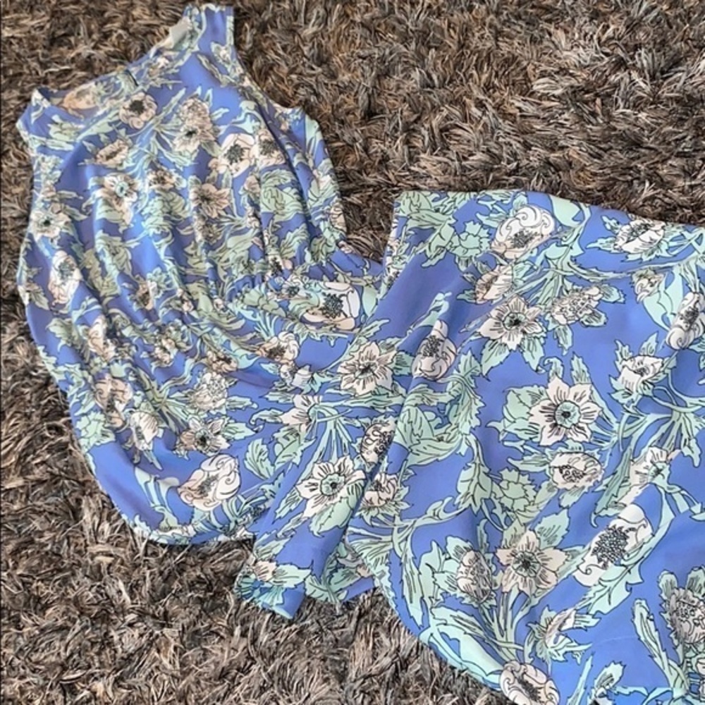 H&M floral maxi dress perfect condition size 6.